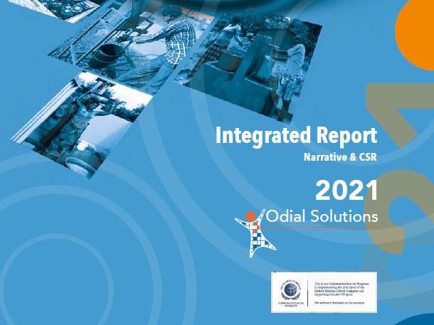 ODIAL SOLUTIONS: Publication of the 2021 Integrated Report